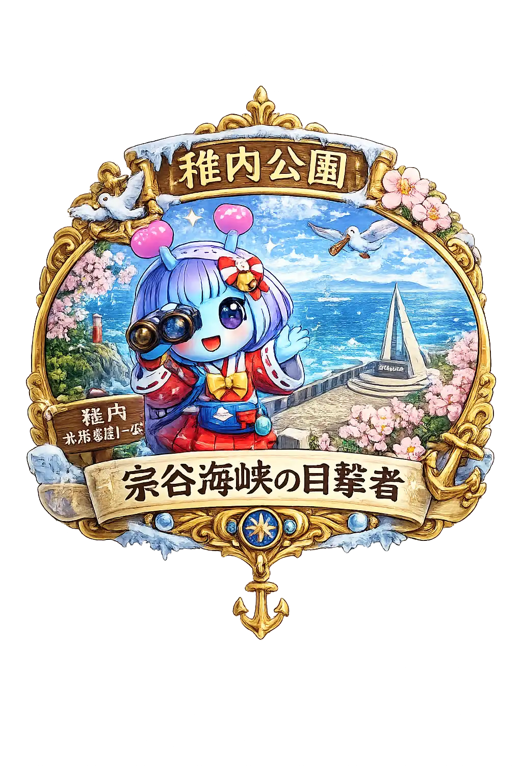 稚内公園バッジ